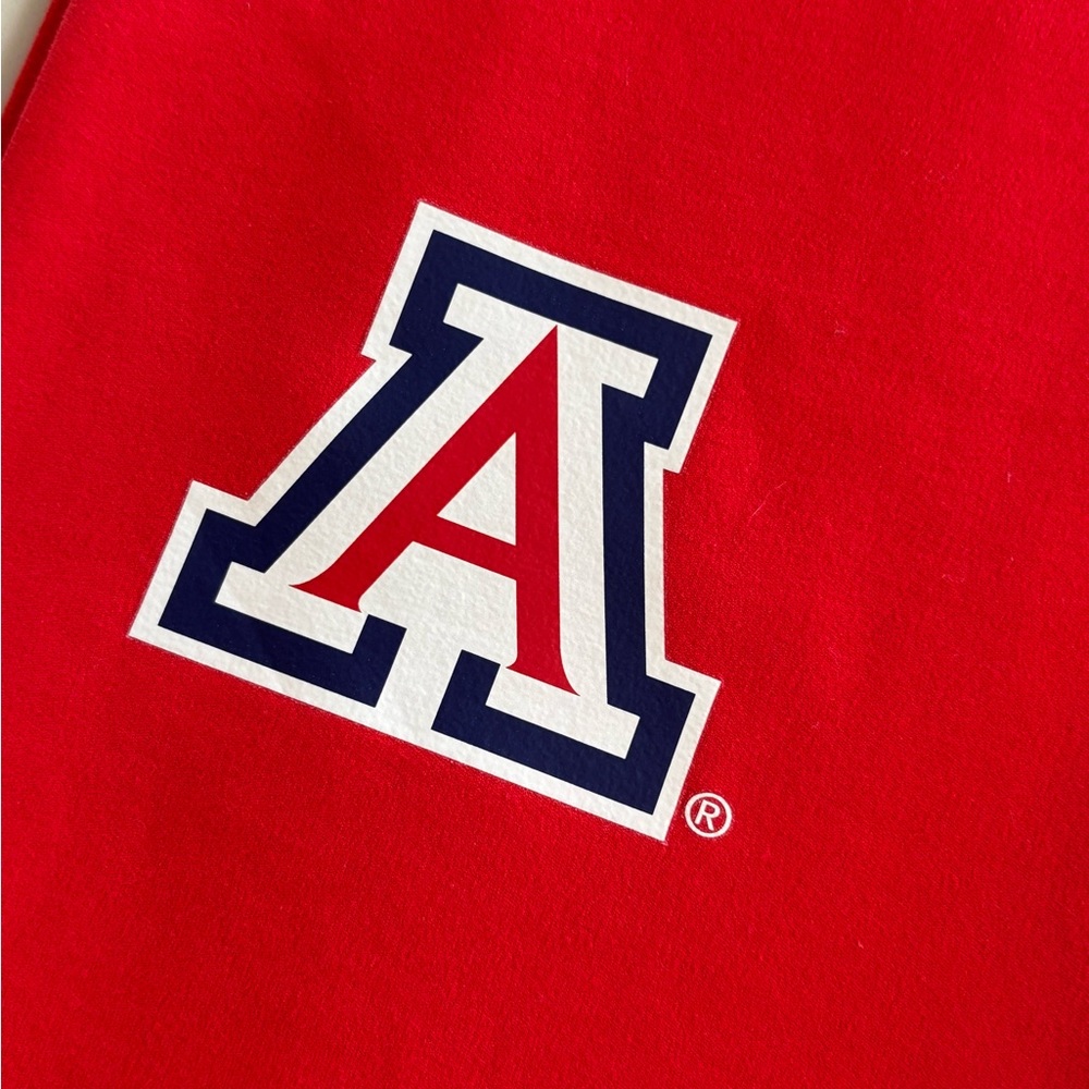 Lululemon Align Red Leggings with University of Arizona leg decal, Size 8 - Picture 2 of 4